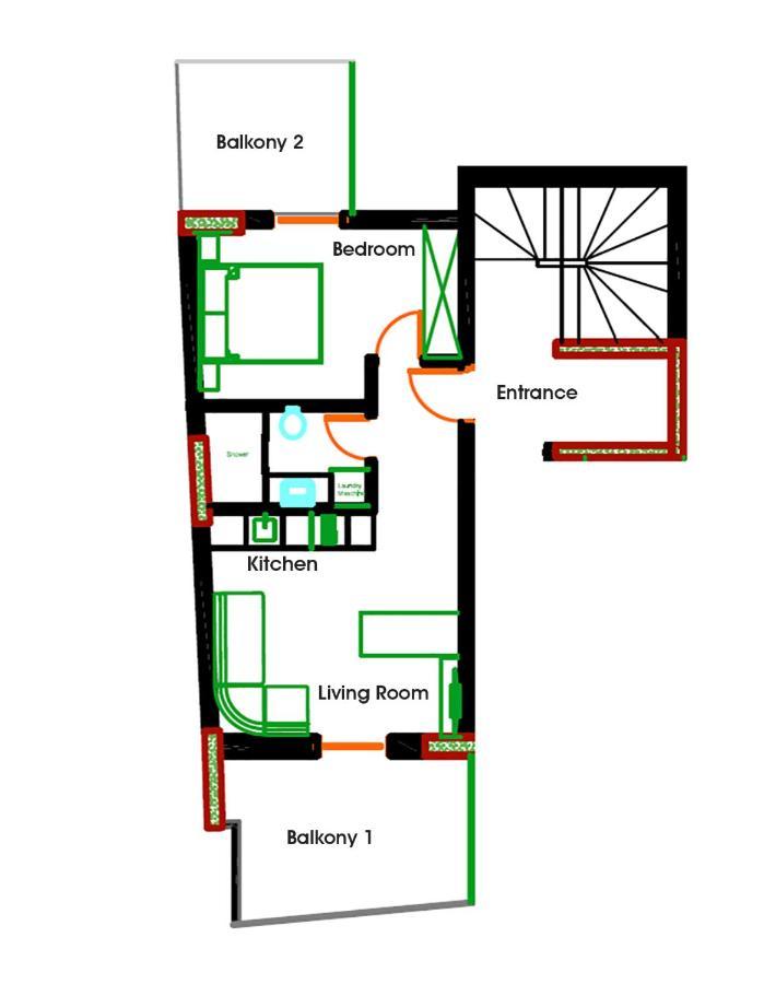Apartamento Plato 42 Kalamata Exterior foto